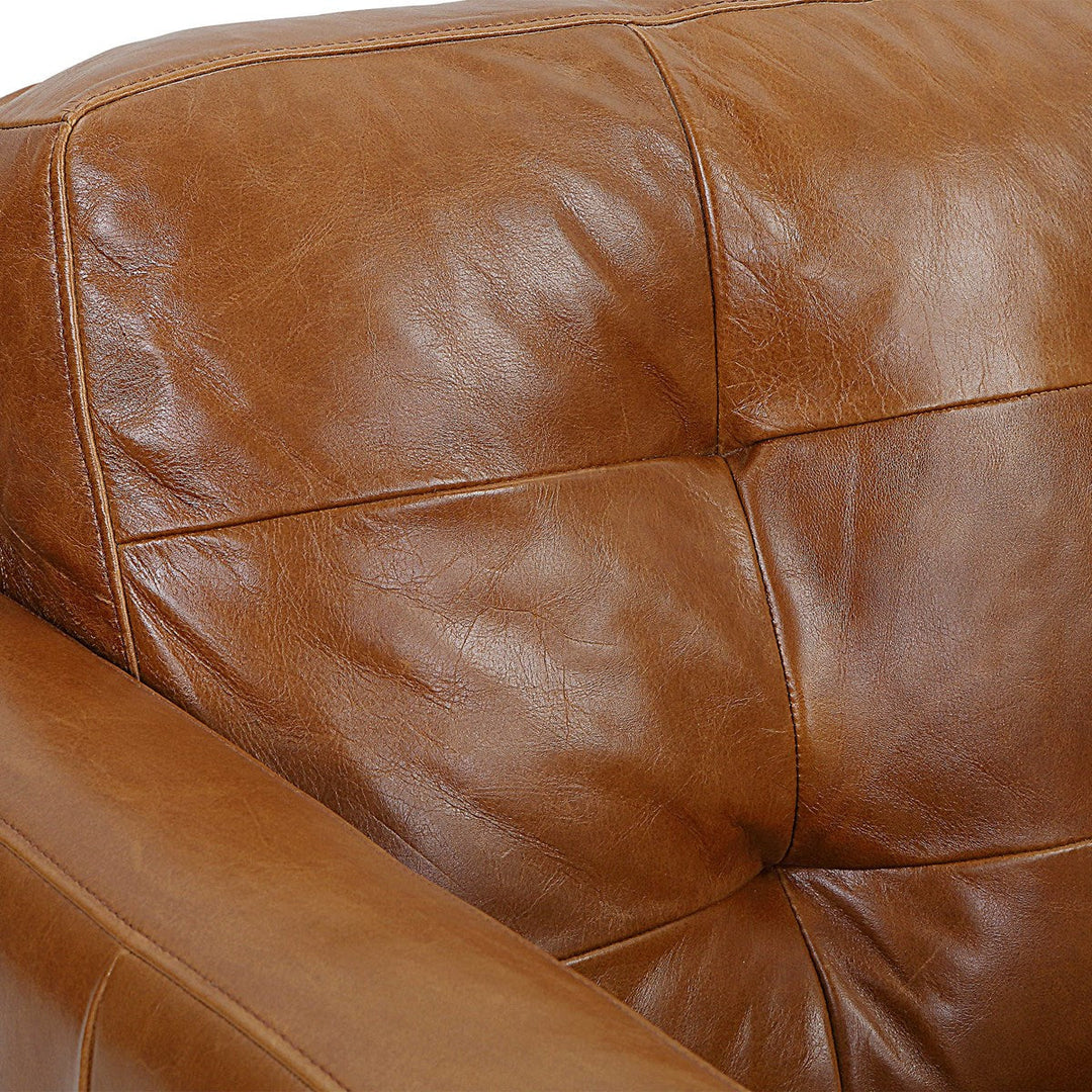 Ventura Sofa - Caramel Leather