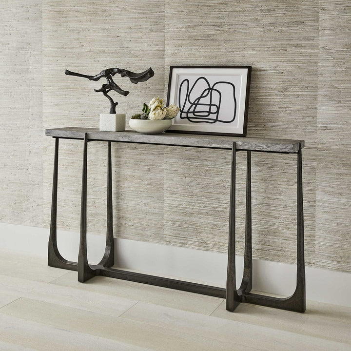 Tapering Off Console Table