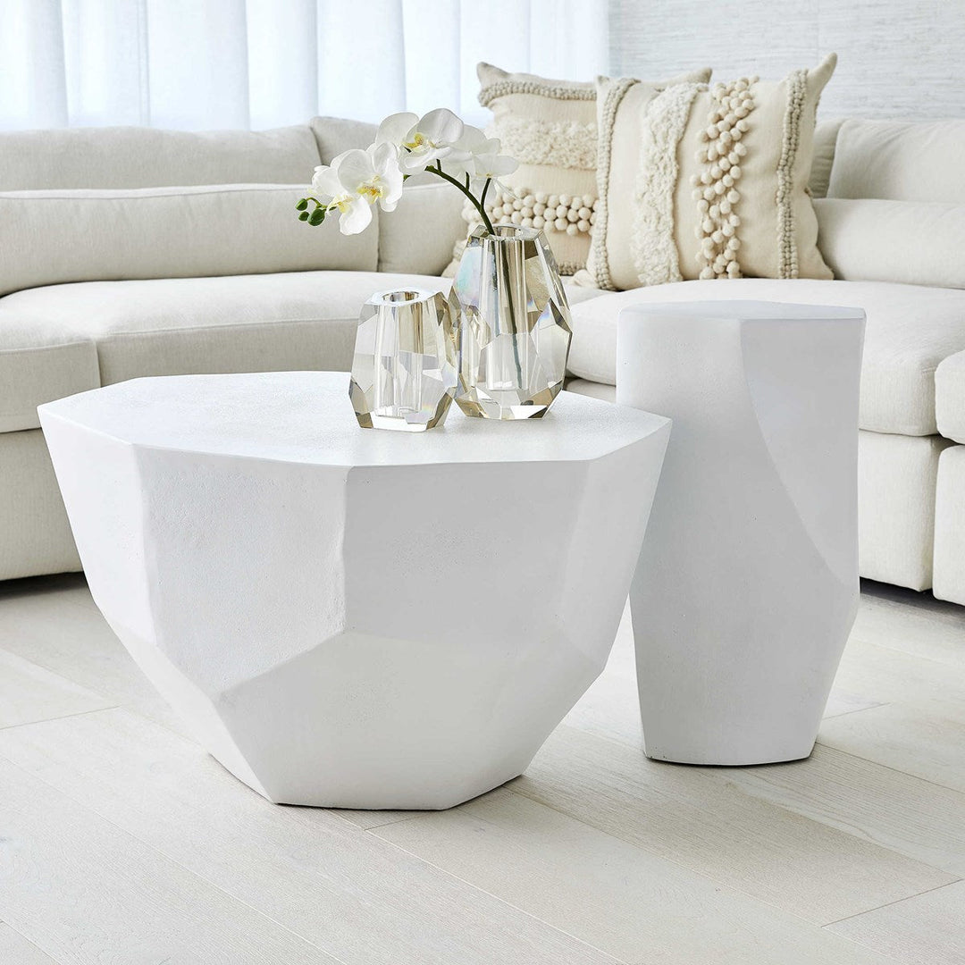 Cathenna Accent Table - White