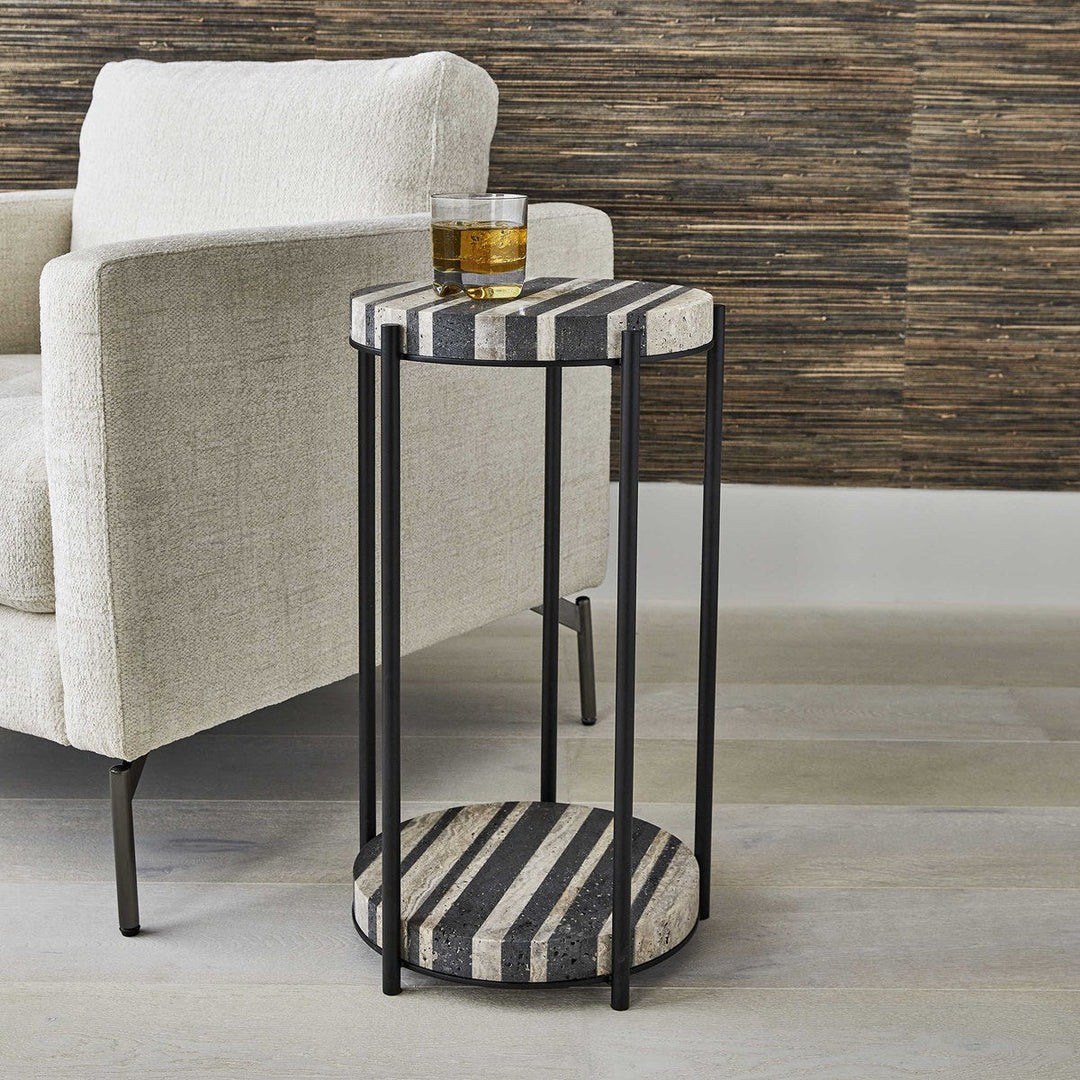 Strie Accent Table