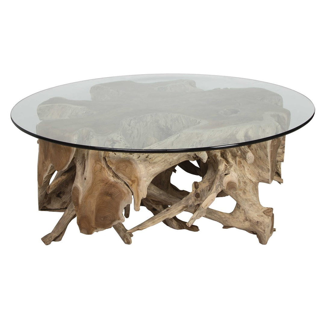 Teak Root Coffee Table, Round 2 Cartons