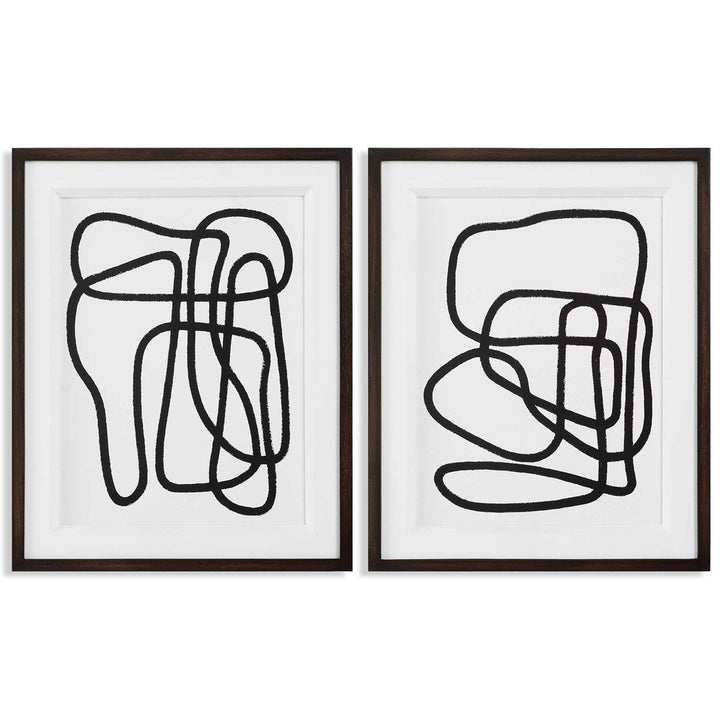 Entangle Framed Prints, S/2