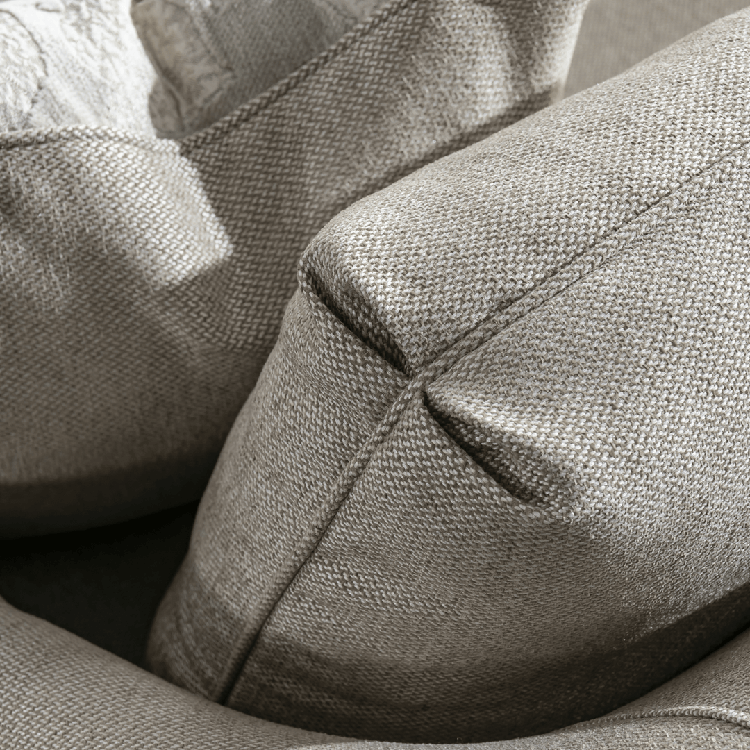 Rahaf Light Beige Sofa (218cm)
