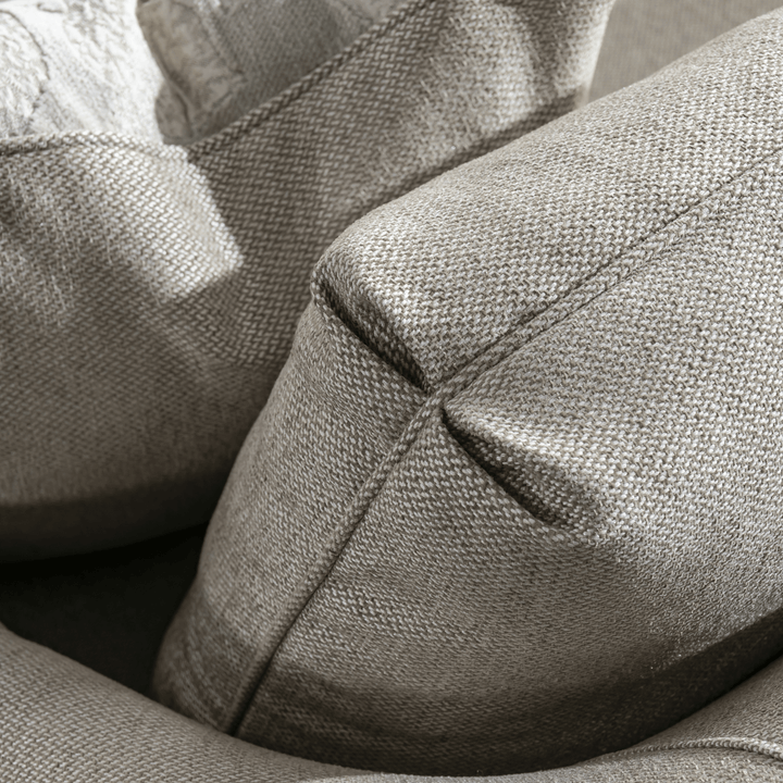 Rahaf Light Beige Sofa (218cm)