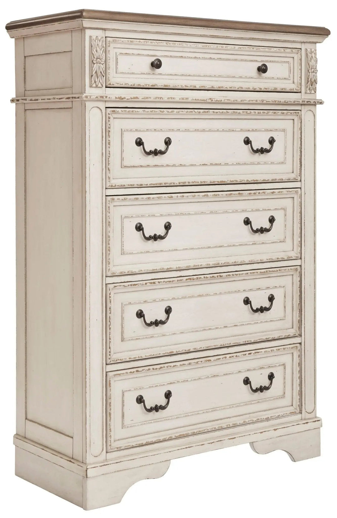 Realyn Bedroom King Set with Chest Offer