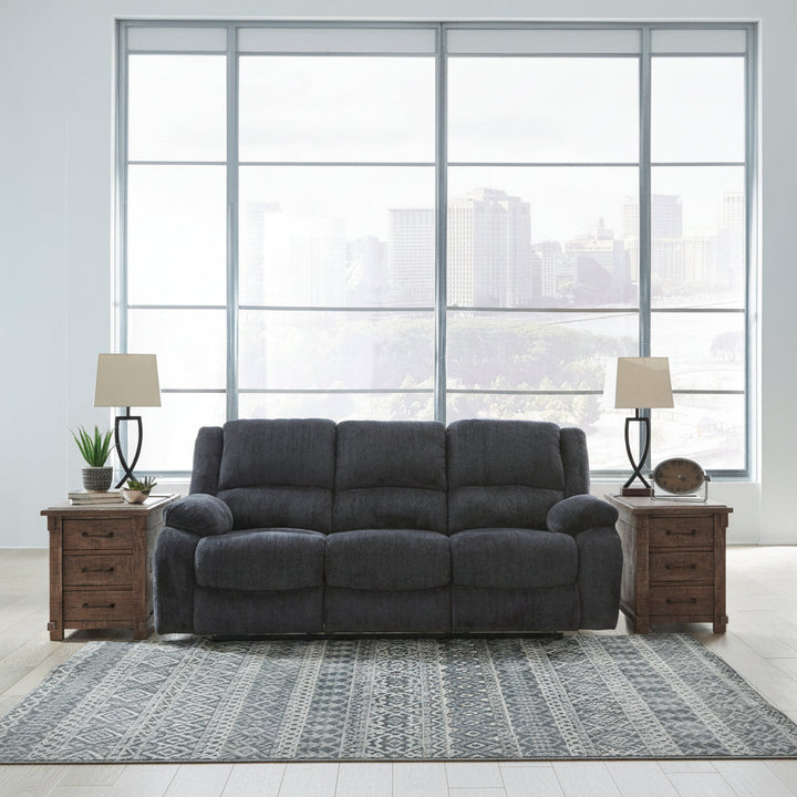 Draycoll Reclining Sofa & Loveseat with Free Recliner