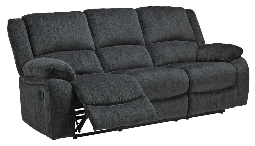 Draycoll Reclining Sofa & Loveseat with Free Recliner