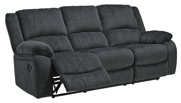 Draycoll Reclining Sofa & Loveseat with Free Recliner