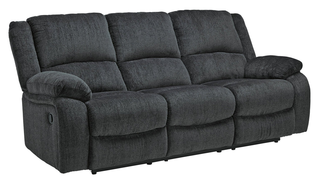 Draycoll Reclining Sofa & Loveseat with Free Recliner