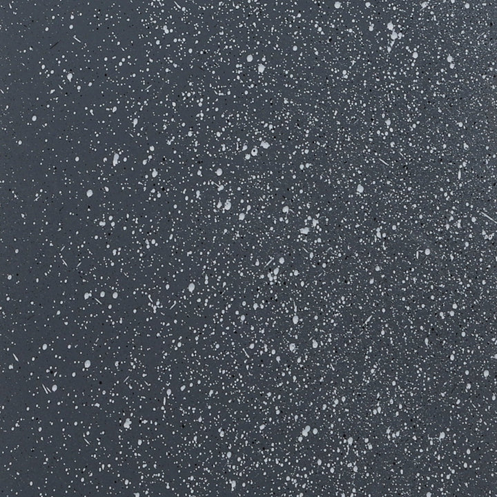 Resin, S/2 11/13"D Square Nested Planters, Dk Gray