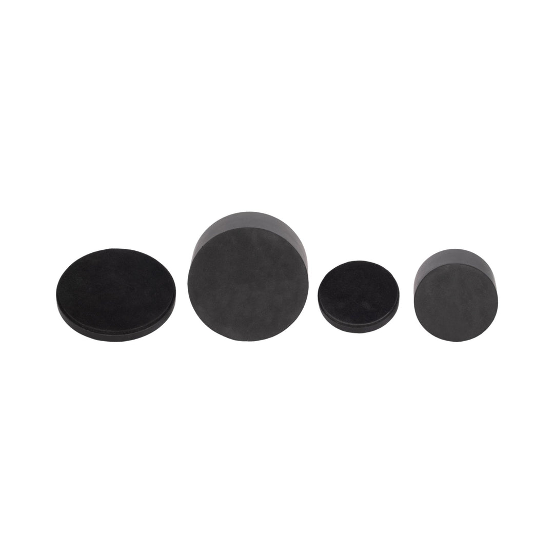 Resin, S/2 6/7" Wheatly Black Boxes
