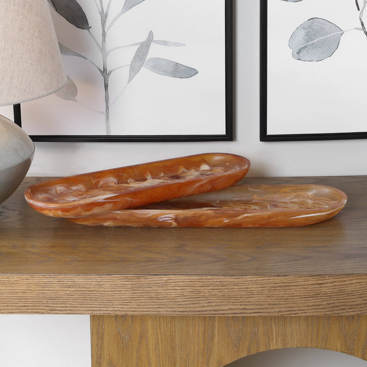 Rustic Horizon Tray S/2