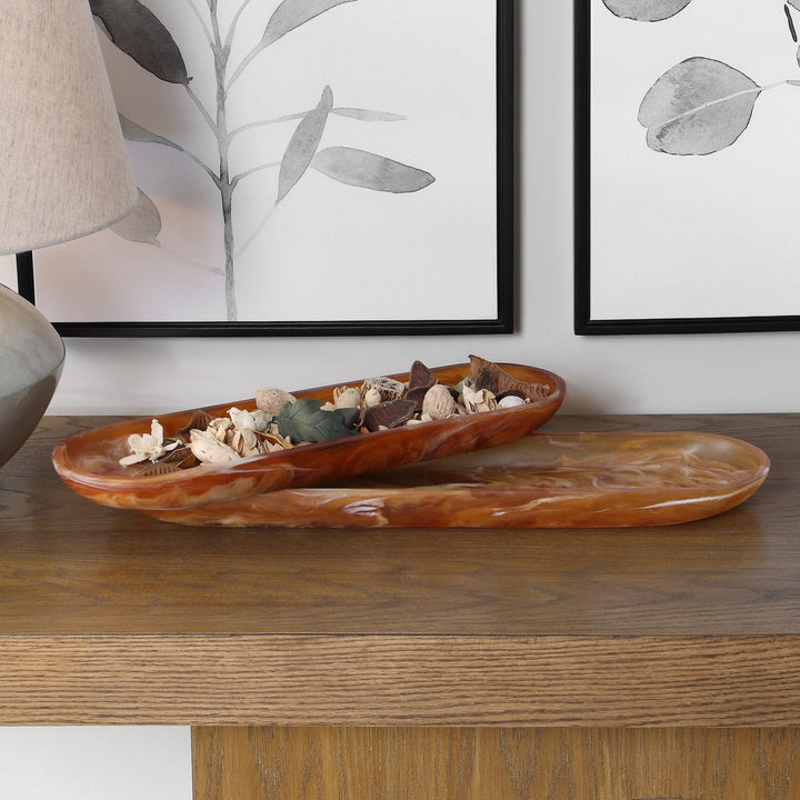 Rustic Horizon Tray S/2