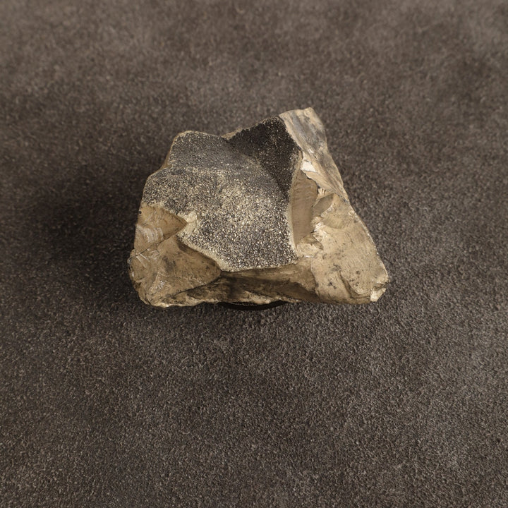 S/2 6/8" Harare Suede Boxes W/stone Knob, Gray