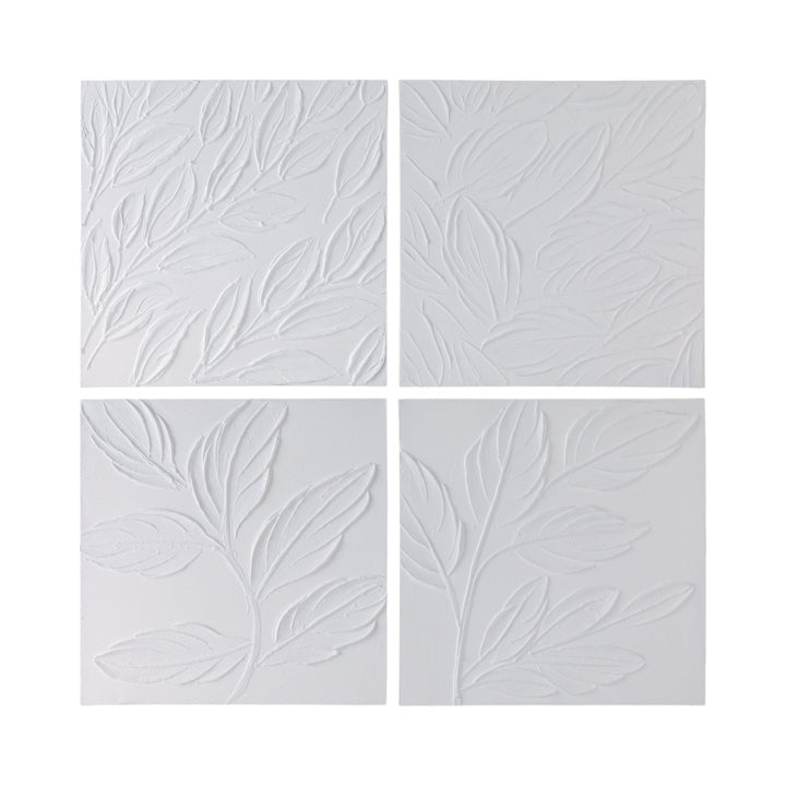 S/4 20X20 MAEVE HANDPAINTED DIMENSIONAL WALL ART