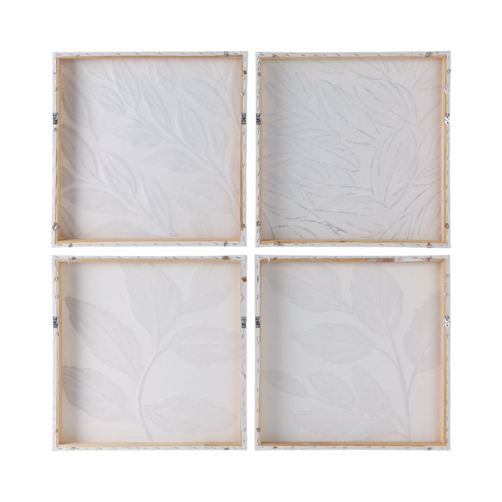 S/4 20X20 MAEVE HANDPAINTED DIMENSIONAL WALL ART