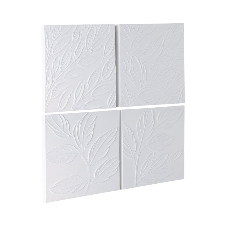 S/4 20X20 MAEVE HANDPAINTED DIMENSIONAL WALL ART
