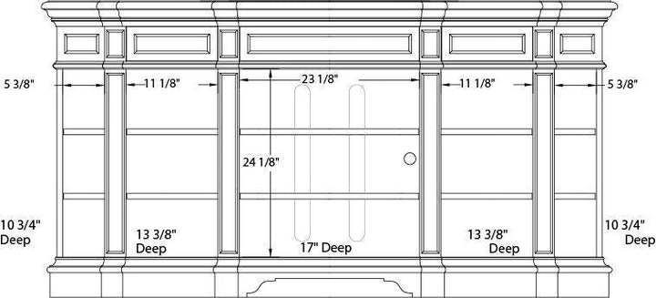 Entertainment 74'' Console