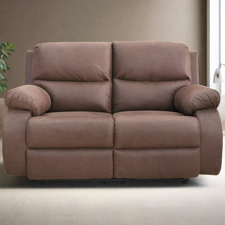 Scranto Reclining Sofa & Loveseat with Free Recliner