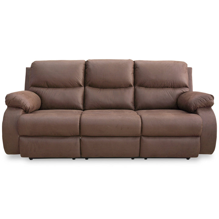 Scranto Reclining Sofa & Loveseat with Free Recliner