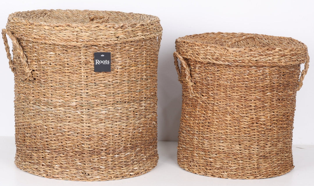SEAGRASS LAUNDRY BASKET SET OF 2