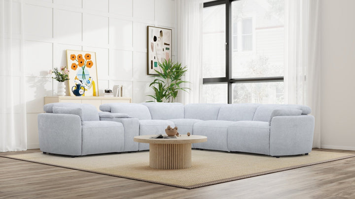 Seequence Gray Armless Chair