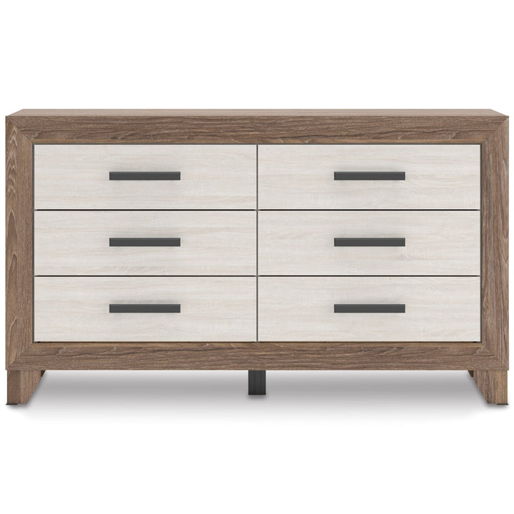 Laigmeyer Six Drawer Dresser and Mirror