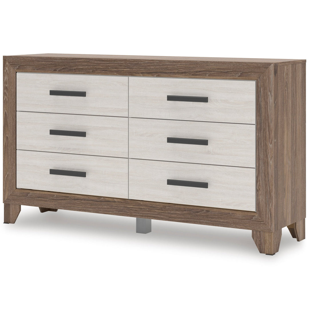 Laigmeyer Six Drawer Dresser and Mirror