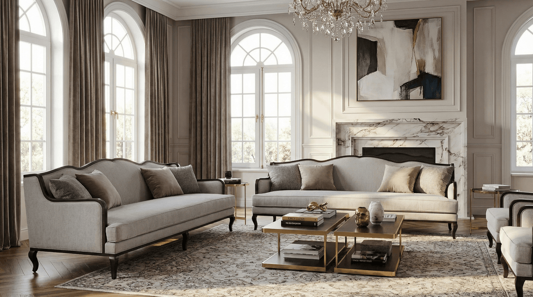 Shoug Grey 4 Seater (279.4cm)