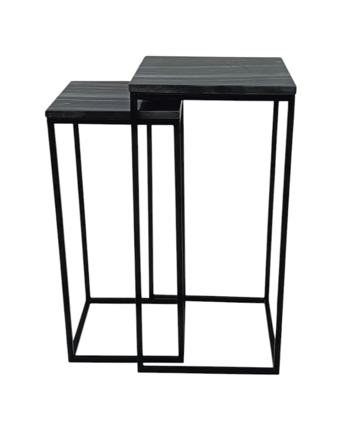 SIDE TABLE 12X12X24"AND 10X10X24"