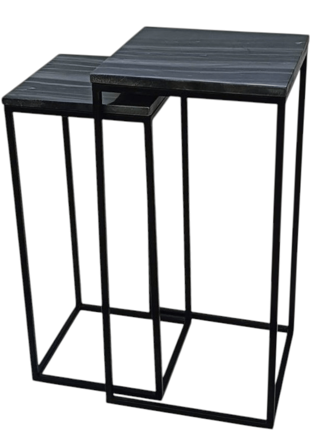 SIDE TABLE 12X12X24"AND 10X10X24"