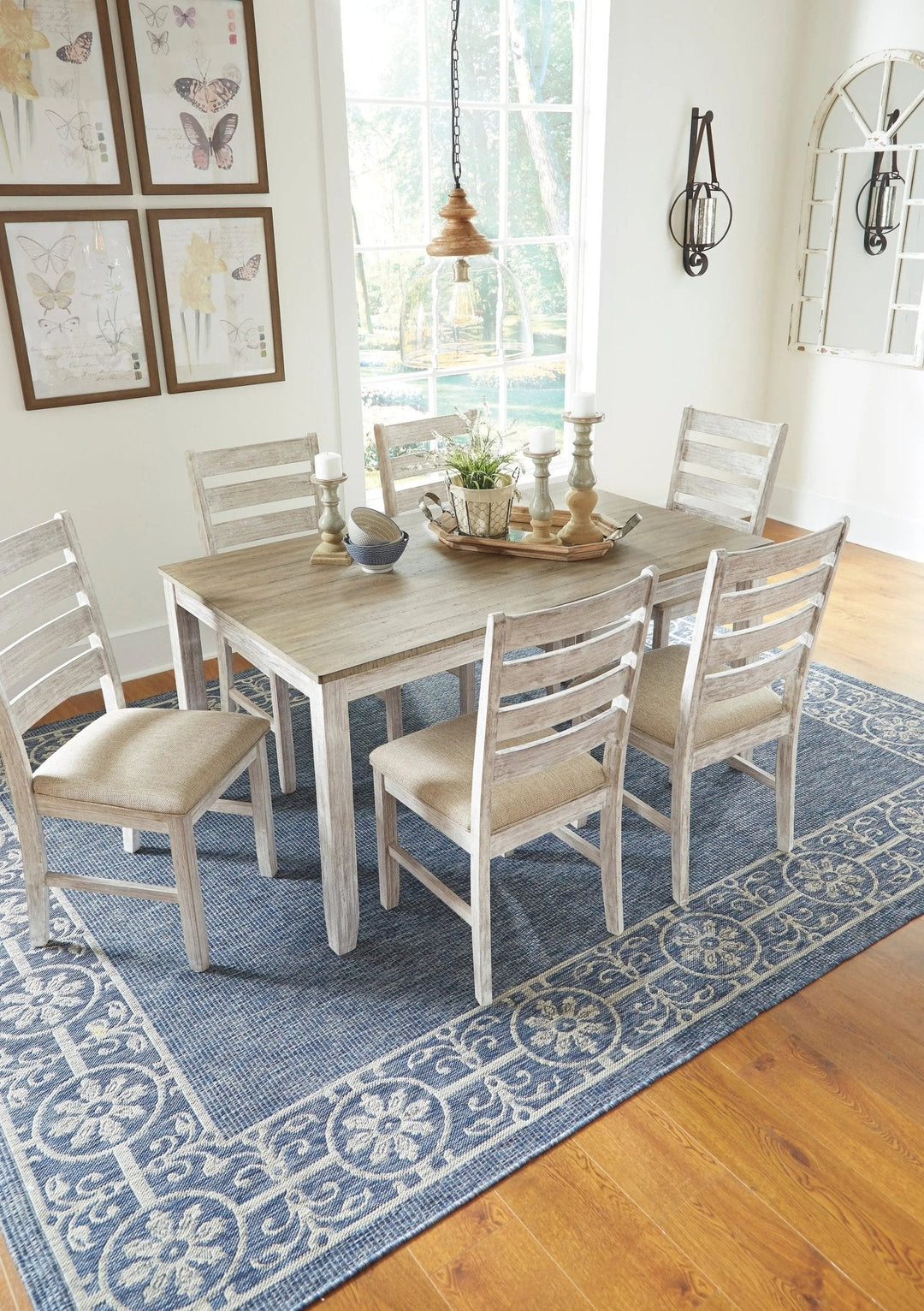Skempton Dining Table and Chairs (Set of 7)