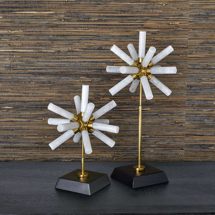 Snowflake Sculptures, S/2