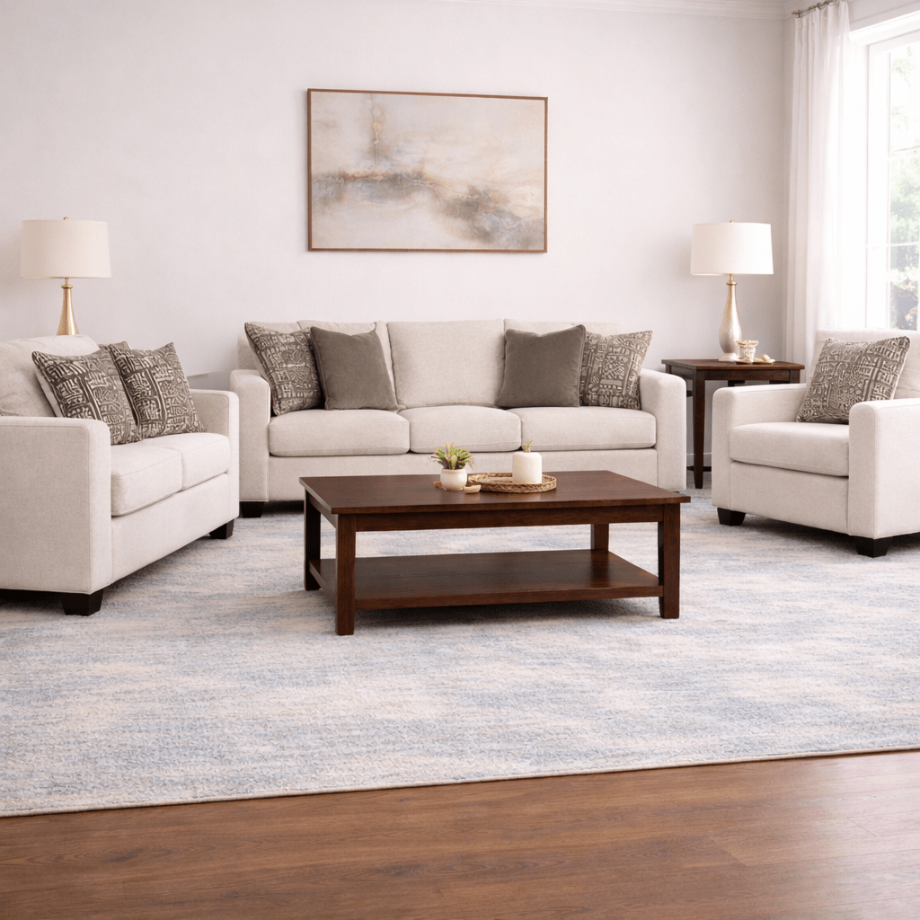 Soletren Sofa Set with FREE RUG