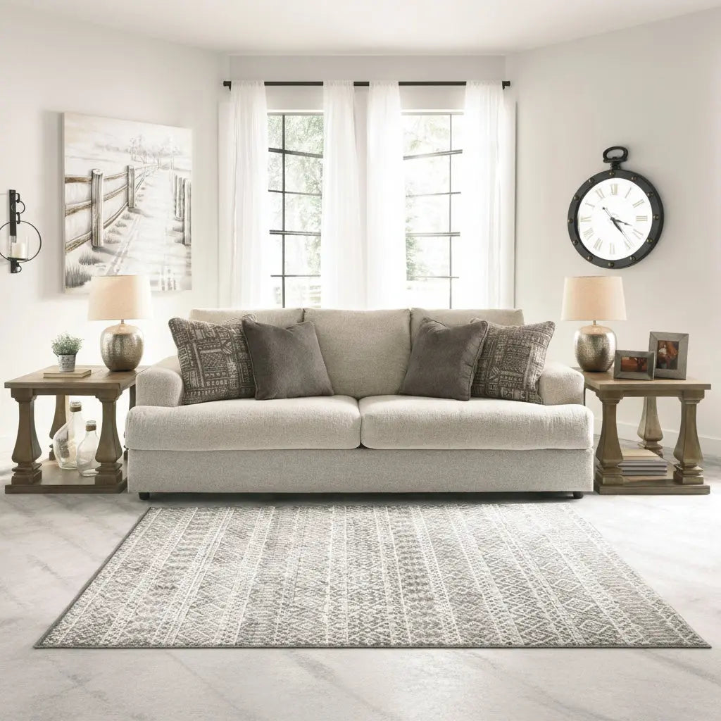 Soletren Sofa Set with FREE RUG