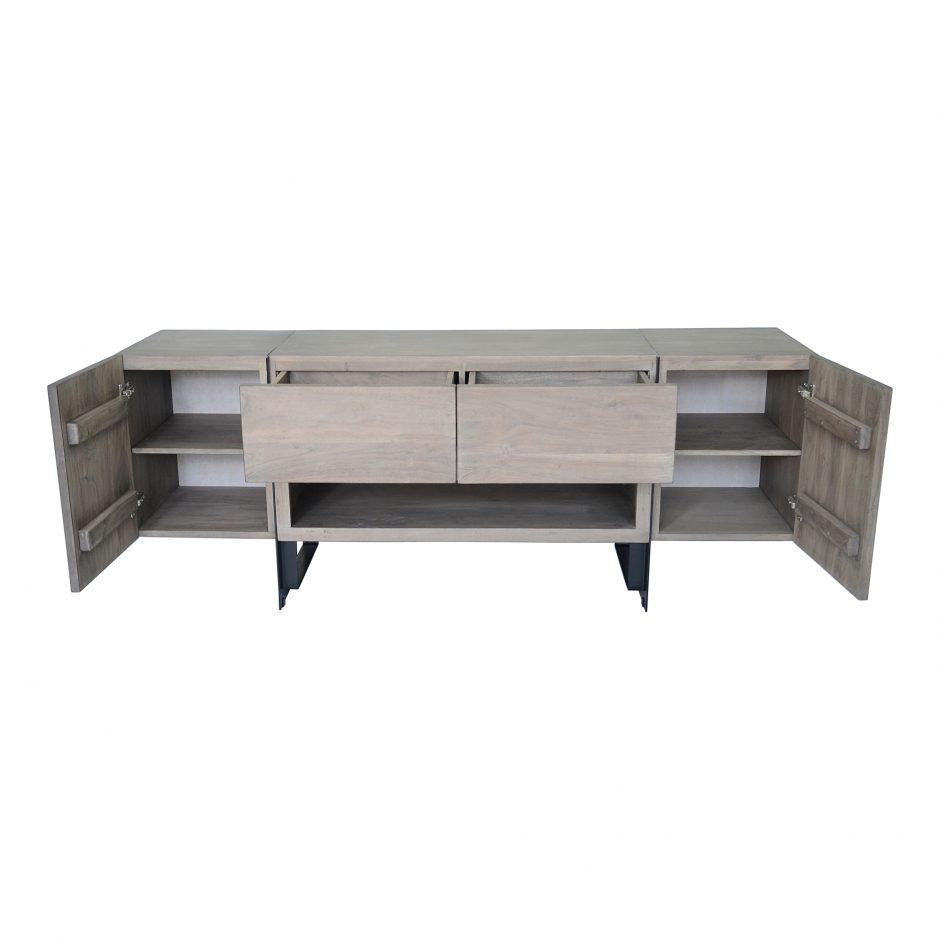 Tiburon Media Cabinet Blush