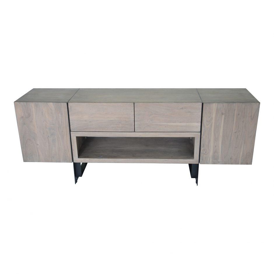 Tiburon Media Cabinet Blush