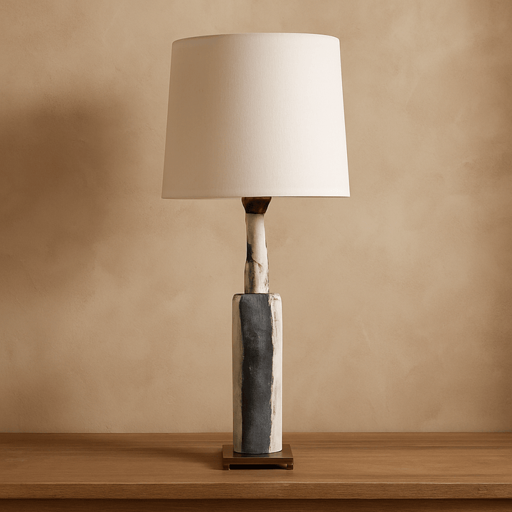 Statuesque Table Lamp - Panda Marble