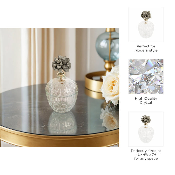 Stella Stone And Glass Jar