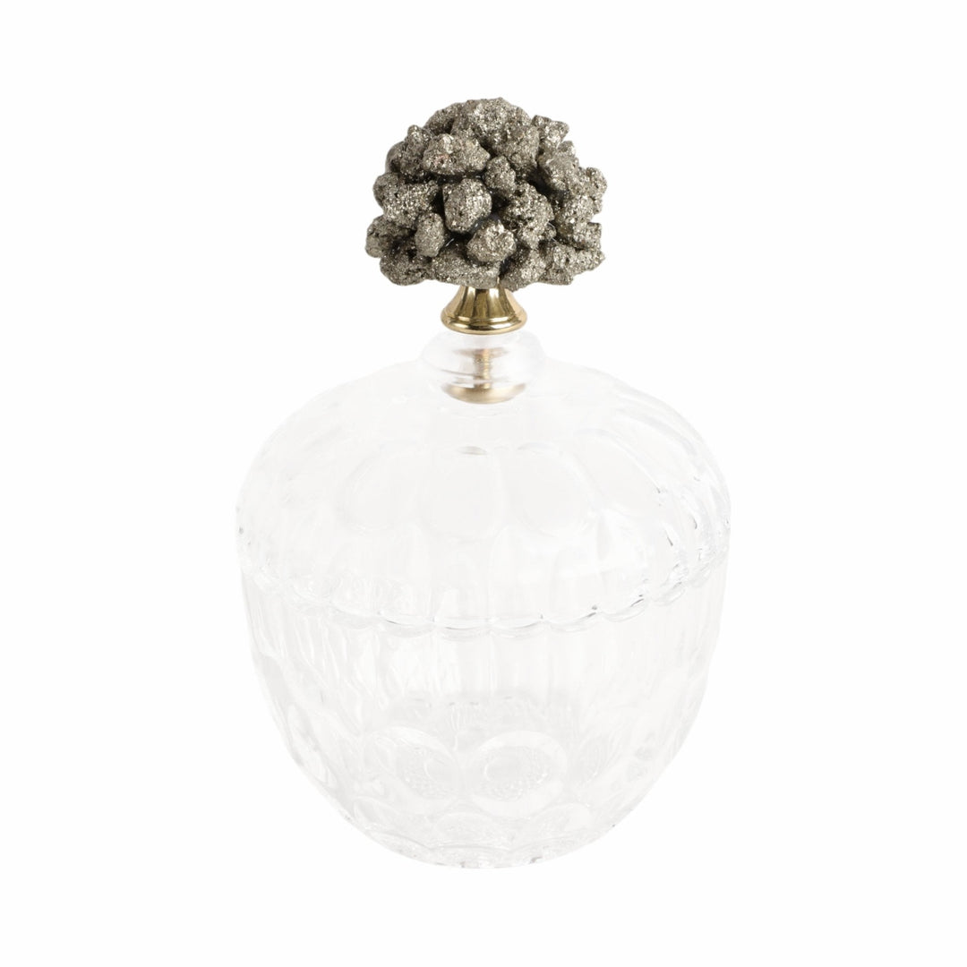 Stella Stone And Glass Jar