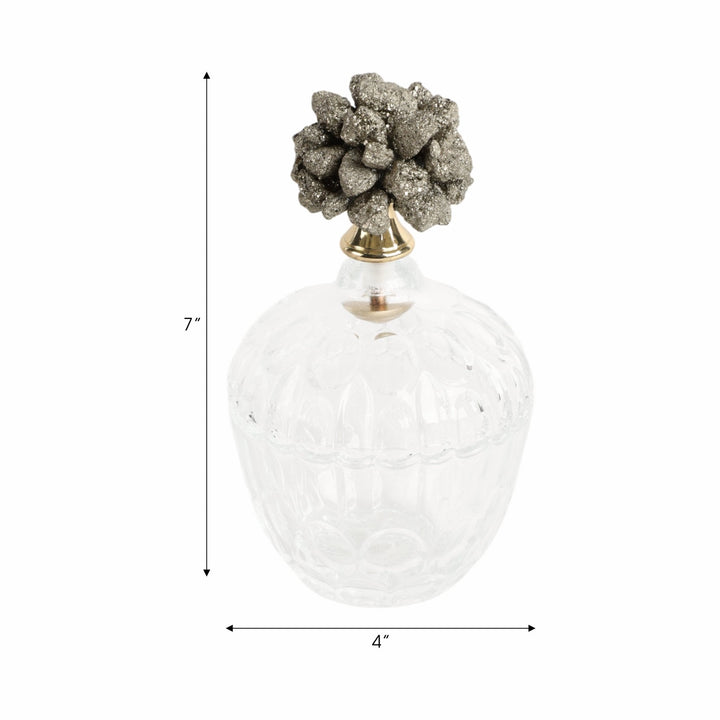 Stella Stone And Glass Jar