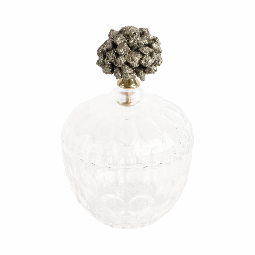 Stella Stone And Glass Jar