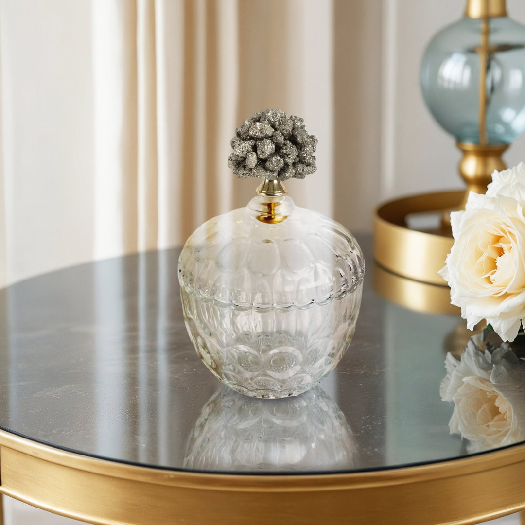Stella Stone And Glass Jar