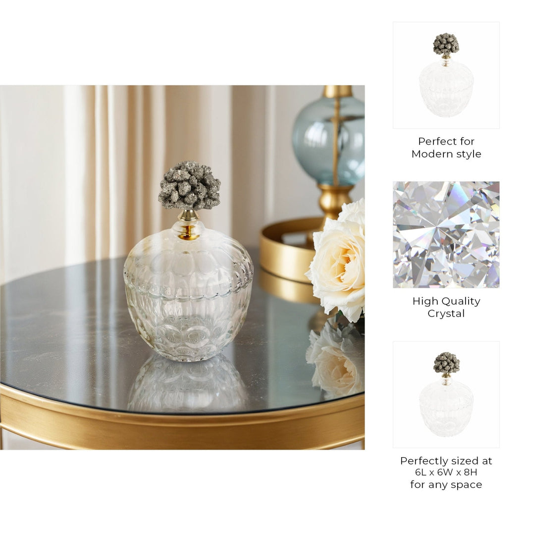 Stella Stone And Glass Jar