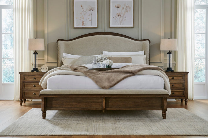 Sturlayne King Upholstered Panel Bedroom