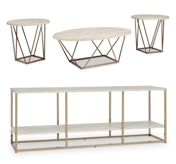 Tarica Table Set With TV Stand