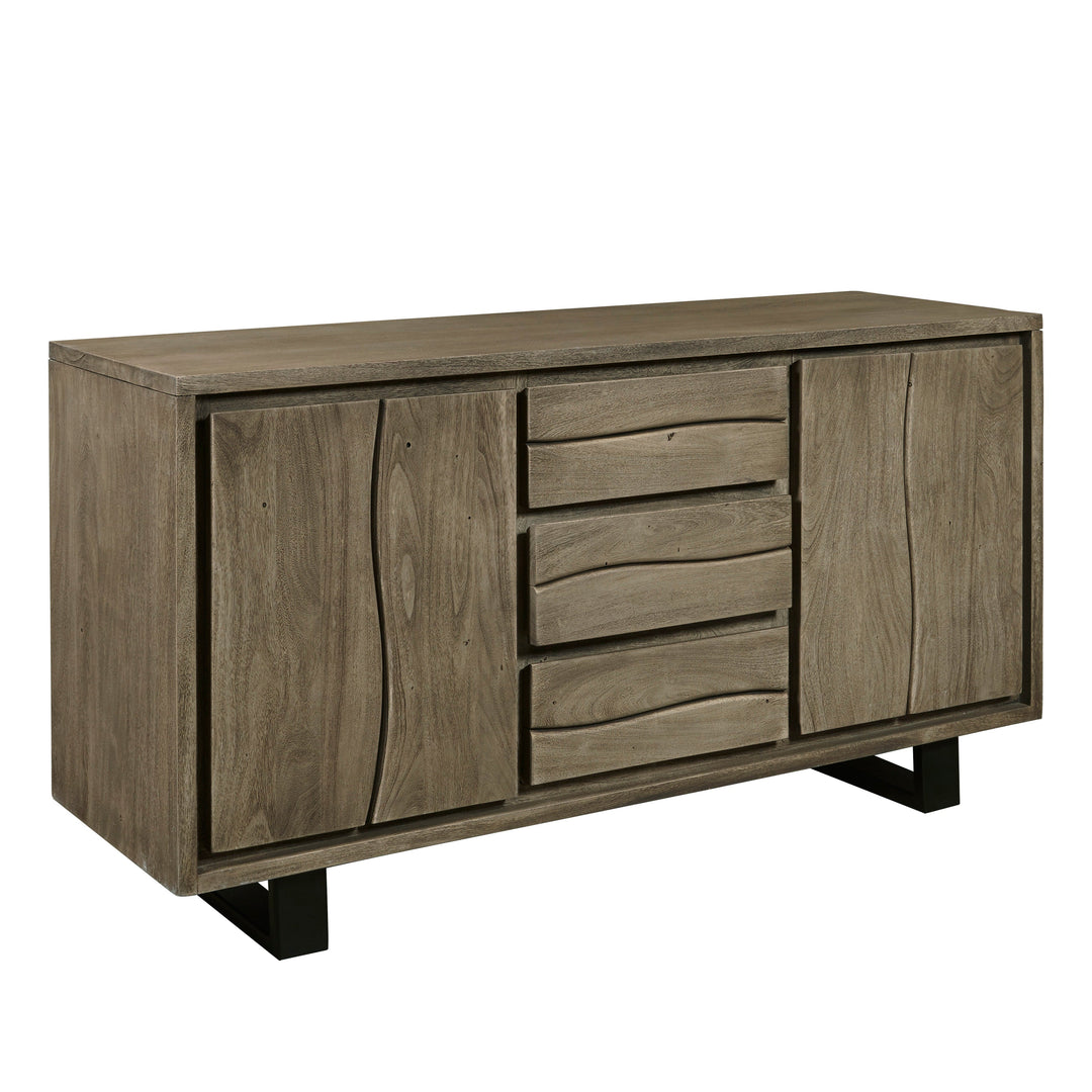 Live Edge Acacia Sideboard