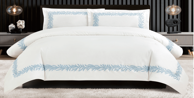 TH-E2004 Kyle Q DUVET  Comforter Sets  (3 PCS)