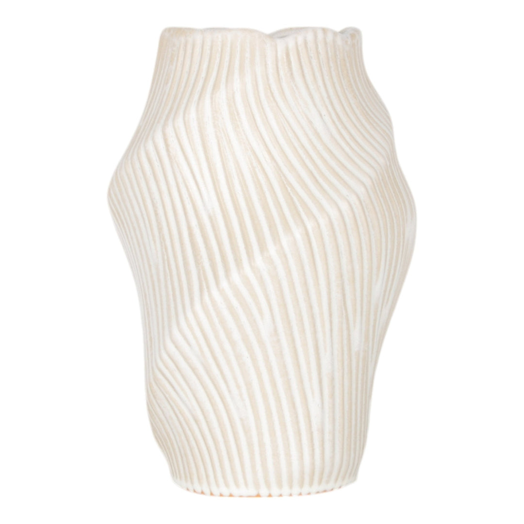 Tihany Blue/Cream Vase