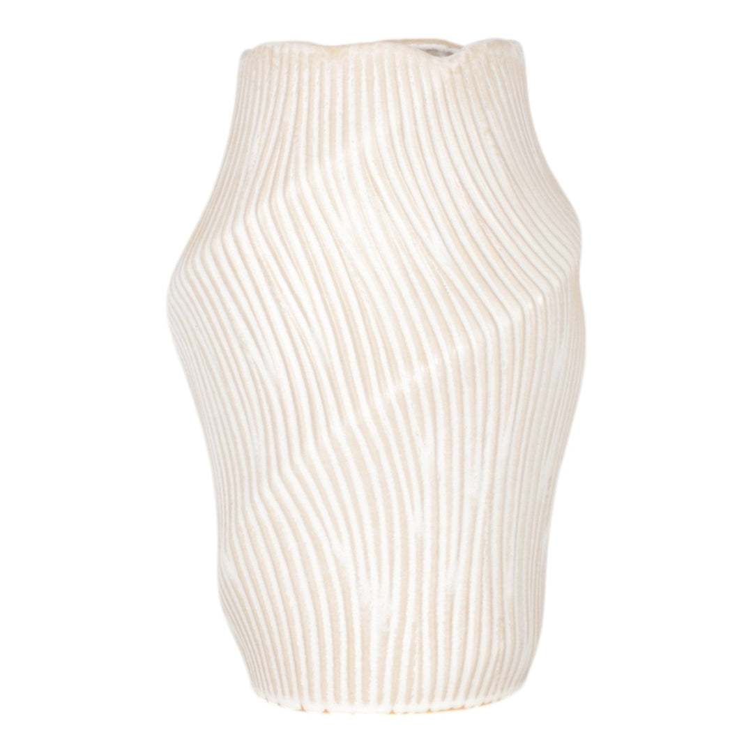 Tihany Blue/Cream Vase